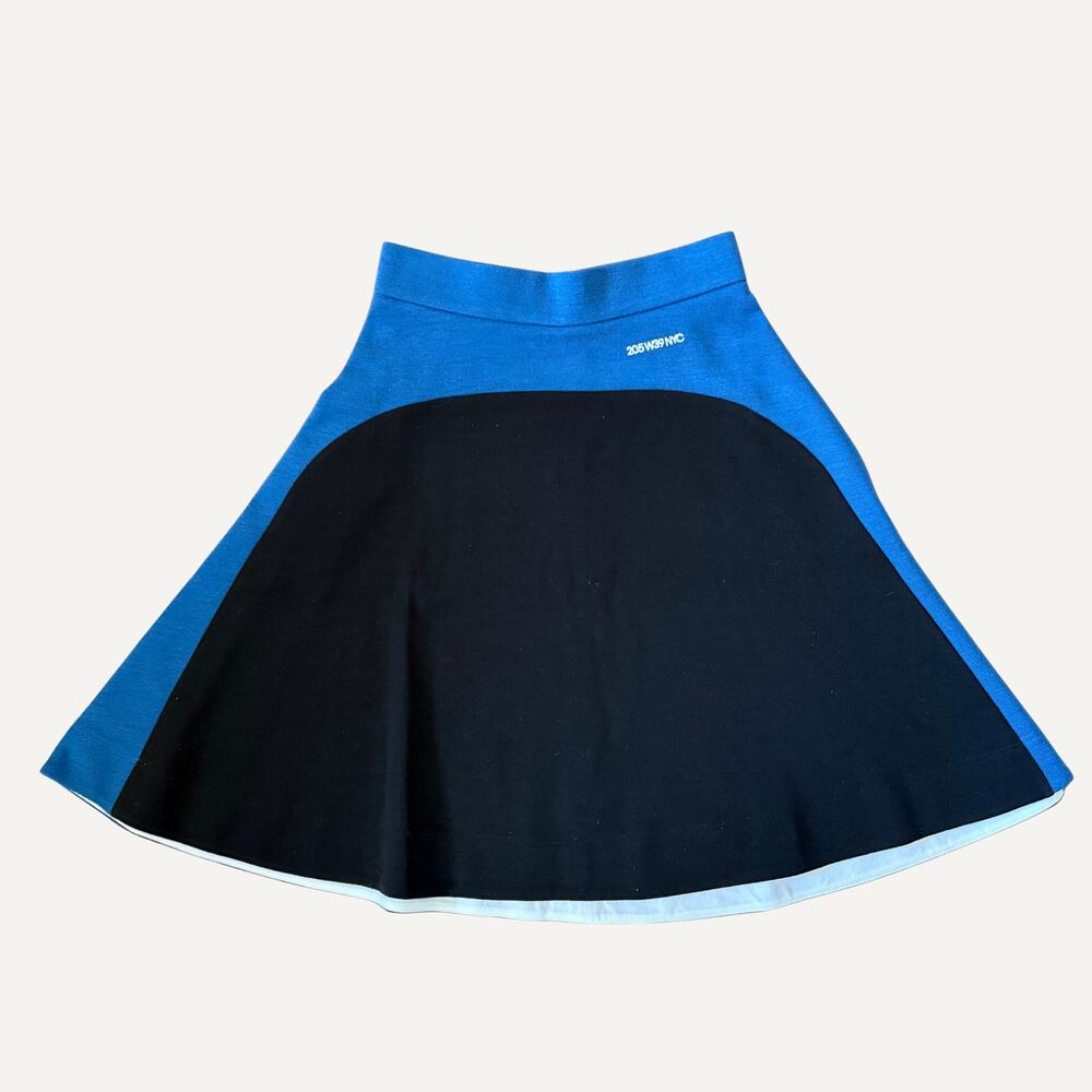 Size IT36  - Calvin Klein 205W39NYC Wool Knit Skirt Black